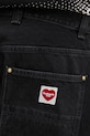 Carhartt WIP jeansy Nash Double Knee Pant czarny I032106.8906