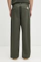 Abbigliamento Carhartt WIP pantaloni in cotone Brady Pant I035655.2ZX06 verde