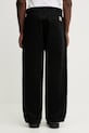 Odzież Carhartt WIP spodnie bawełniane Brady Pant I035655.8906 czarny