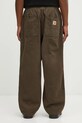 Îmbrăcăminte Carhartt WIP pantaloni de bumbac Crawton Pant I035657.63GD verde