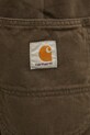 Carhartt WIP pantaloni de bumbac Crawton Pant verde I035657.63GD