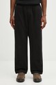 Carhartt WIP pantaloni in cotone Crawton Pant cotone nero I035657.89GD
