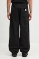Дрехи Памучен панталон Carhartt WIP OG Single Knee Pant I035637.8906 черен