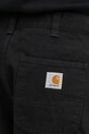 Carhartt WIP spodnie bawełniane OG Single Knee Pant czarny I035637.8906