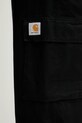 Carhartt WIP spodnie bawełniane Kade Cargo Pant I035585.8906 czarny