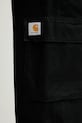 Carhartt WIP spodnie bawełniane Kade Cargo Pant I035585.8906 czarny