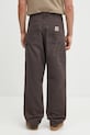 Дрехи Памучен панталон Carhartt WIP Double Knee Pant I034796.474O кафяв