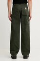Îmbrăcăminte Carhartt WIP pantaloni de bumbac Double Knee Pant I034796.494O verde