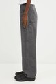 Carhartt WIP spodnie Double Knee Pant I034796.874O szary AW25