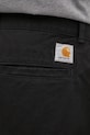 Carhartt WIP spodnie bawełniane Stanton Cargo Pant czarny I035656.8906
