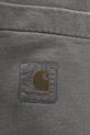 Carhartt WIP pantaloni de bumbac Vista Grand Sweat Pant gri I032337.89GD