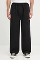 No Problemo spodnie bawełniane Ripstop Work Pant gładkie czarny NP3011504