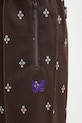 Штани Needles Track Pant коричневий RW313
