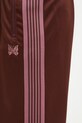 Needles spodnie dresowe Track Pant RW316 brązowy