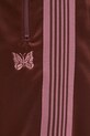 Needles spodnie dresowe Jodhpur Track Pant brązowy RW321