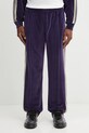 Needles spodnie dresowe Narrow Track Pant RW325 granatowy AW25