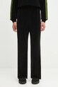 Needles spodnie dresowe Boot-Cut Track Pant RW326 czarny AW25
