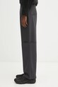 Ader Error spodnie wełniane SLACKS BO01FWSA0202GR szary AW25
