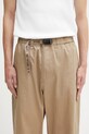 Human Made spodnie bawełniane WOVEN PANTS beżowy HM30PT012