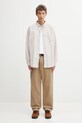 Human Made spodnie bawełniane WOVEN PANTS HM30PT012 beżowy