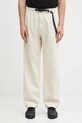 Gramicci spodnie Hemp Straight Fit tkanina beżowy G5FM.P140