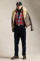 Pamučne hlače Polo Ralph Lauren 42.2 8W CORDUROY.EASY pamuk plava 710944489002