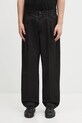 NEIGHBORHOOD spodnie TWO TUCK tkanina czarny 252ZANH.PTM06