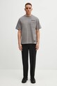 NEIGHBORHOOD spodnie z dodatkiem wełny TAPERED SILHOUETTE 252ZANH.PTM03 czarny