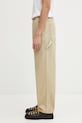 AAPE spodnie bawełniane Now AAPPTMC629XXP beżowy AW25