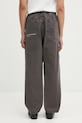 Odzież AAPE spodnie bawełniane Now AAPPTMC629XXP szary