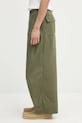Needles spodnie bawełniane H.D. Fatigue RW237 zielony AW25
