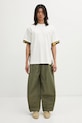 Needles spodnie bawełniane H.D. Fatigue RW237 zielony
