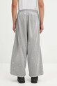 Odzież Needles spodnie dresowe bawełniane Deconstructed RW337 szary