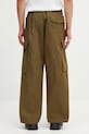 Одяг Бавовняні штани Human Made AIR FORCE HM30PT007 зелений