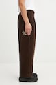 Бавовняні штани Human Made CORDUROY коричневий HM30PT008