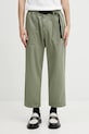 Gramicci pamut nadrág LOOSE TAPERED PANT szövet zöld G103.OGT.