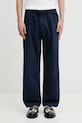 Gramicci pamut nadrág GRAMICCI PANT STRAIGHT FIT szövet sötétkék G116.OGT.