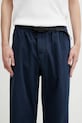 Bavlnené nohavice Gramicci GRAMICCI PANT STRAIGHT FIT tmavomodrá G116.OGT.