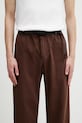 Bavlnené nohavice Gramicci GRAMICCI PANT STRAIGHT FIT hnedá G116.OGT.