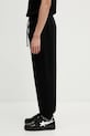A Bathing Ape pantaloni de trening Shark 001PTL801321M negru AW25