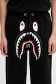 A Bathing Ape pantaloni de trening Shark negru 001PTL801321M