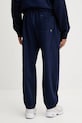 Barrow spodnie dresowe bawełniane F5BWUAFP028 granatowy