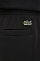 Бавовняні спортивні штани Lacoste XH2724 чорний