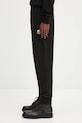 Odzież Lacoste spodnie dresowe bawełniane XH2724 czarny