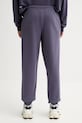 Pangaia spodnie dresowe bawełniane fioletowy 10000295.