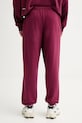Pangaia spodnie dresowe bawełniane 10000295. bordowy