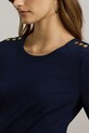 Lauren Ralph Lauren sukienka granatowy 200973403