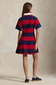 Polo Ralph Lauren sukienka bawełniana 211971761 czerwony AW25