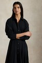 Дрехи Памучна рокля Polo Ralph Lauren 211972042 черен