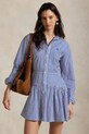 Abbigliamento Polo Ralph Lauren vestito in cotone 211972052 blu